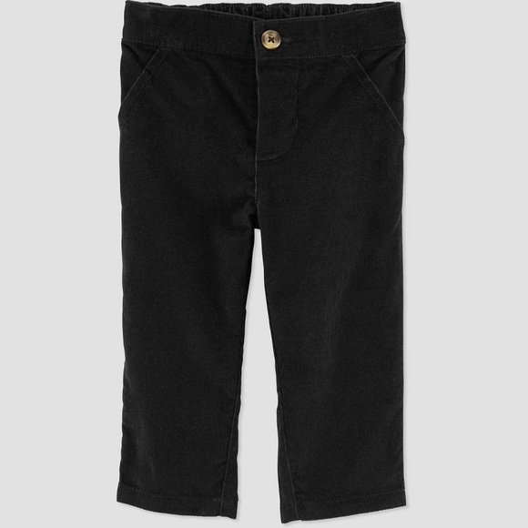 Carter’s Long Sleeve Plaid Shirt & Corduroy Pants Set, Size 12 Months - Picture 2 of 3